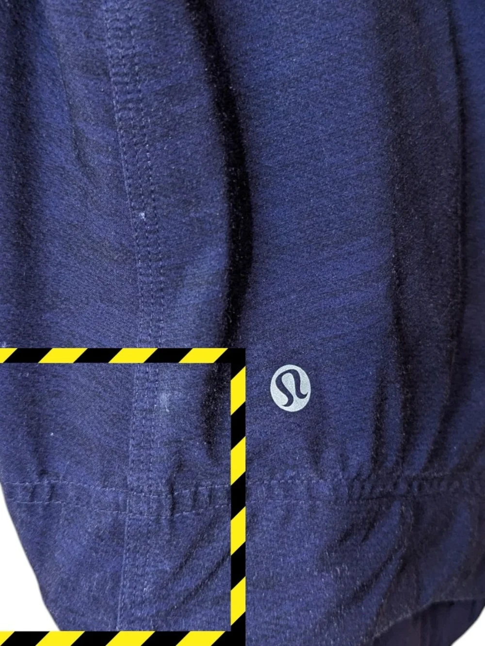 {FLAWS} Lululemon Vitality Full Zip Hooded Purple Anorak Jacket (10)
